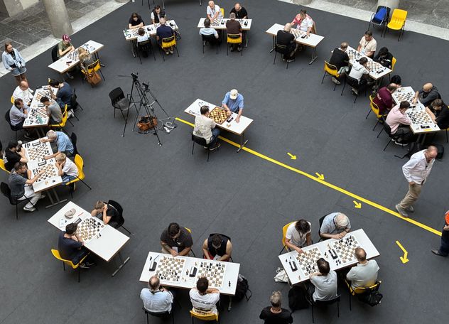 Le marathon d'échecs de Locarno: une merveilleuse folie
